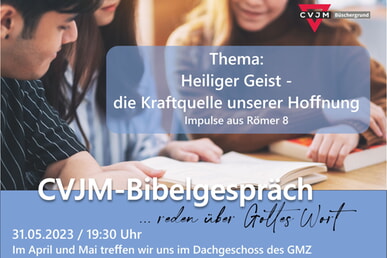 CVJM Bibelgespräch - reden über Gottes Wort
