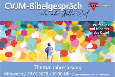 CVJM Bibelgespräch - reden über Gottes Wort