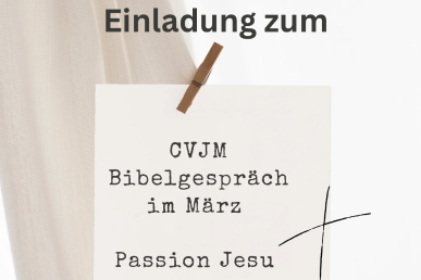 CVJM Bibelgespräch - reden über Gottes Wort