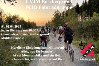 Saisonstart MTB Fahrradgruppe