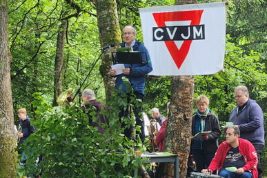 76. Waldgottesdienst an der Gl&ouml;r 