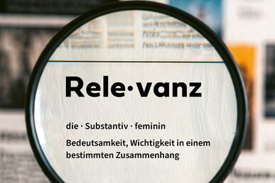 Relevanz