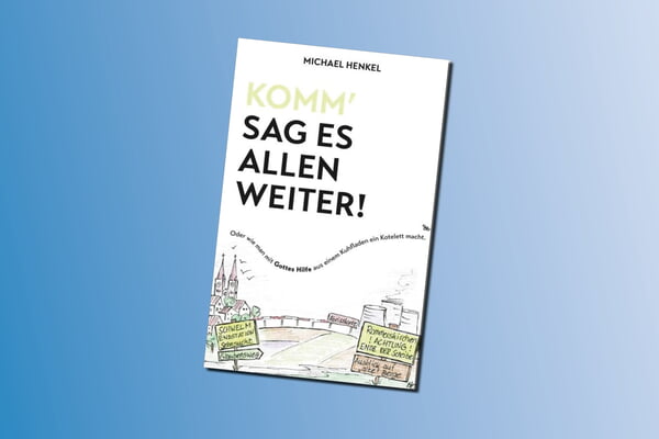 Komm sag es allen weiter, Buch, Henkel