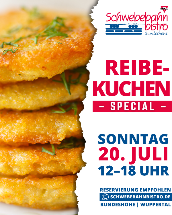 Reibekuchen-Special im Bistro