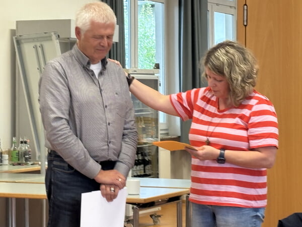 Verabschiedung Elke Thomas und Reiner Leschik Gesamtvorstand